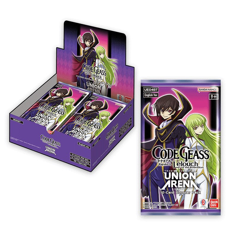 Union Arena: Code Geass - Lelouch of the Rebellion Booster Display