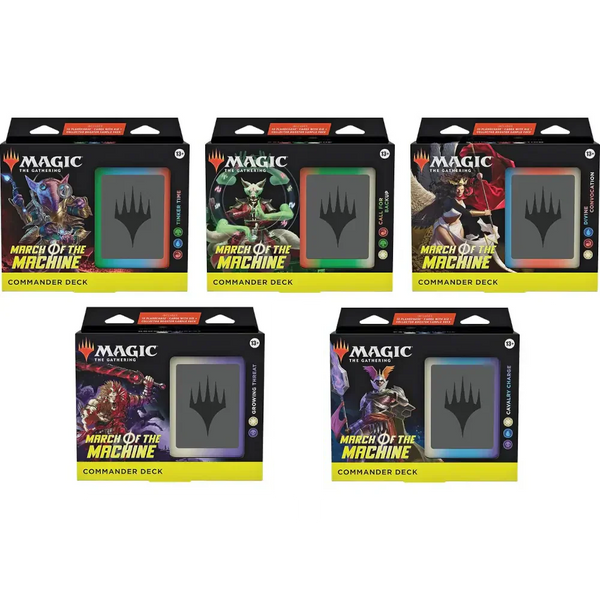 Magic: The Gathering - March of the Machine Commander Deck Display (5ct)
