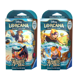 Lorcana: Azurite Sea Starter Deck (Set of 2)