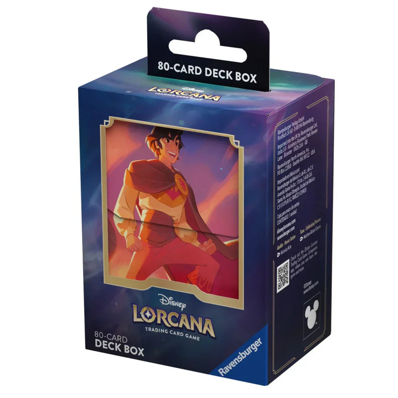 Lorcana: Deck Box Shimmering Skies - Aladdin