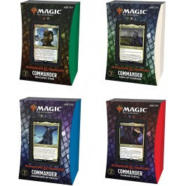 Magic: The Gathering - Adventures in the Forgotten Realms Commander Deck (Set of 4)