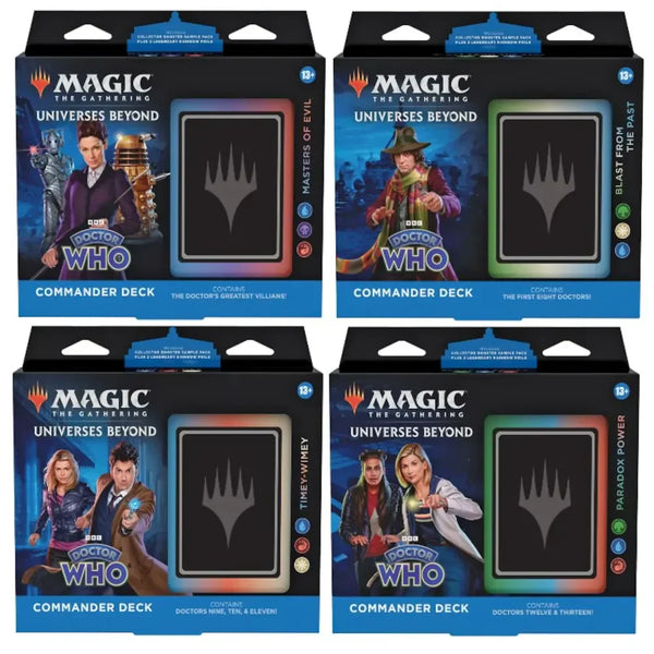 Magic: The Gathering - Doctor Who Commander Deck (Set of 4)