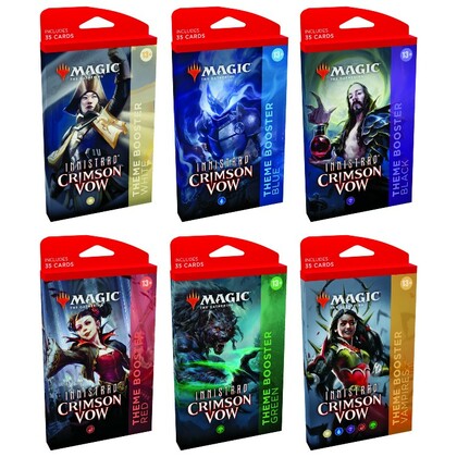 Magic: The Gathering - Crimson Vow Theme Booster (6)
