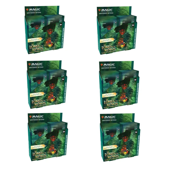 Magic: The Gathering - Lord of the Rings Tales of Middle-Earth Collector Booster Box (6 ct)