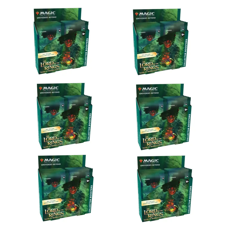 Magic: The Gathering - Lord of the Rings Tales of Middle-Earth Collector Booster Box (6 ct)