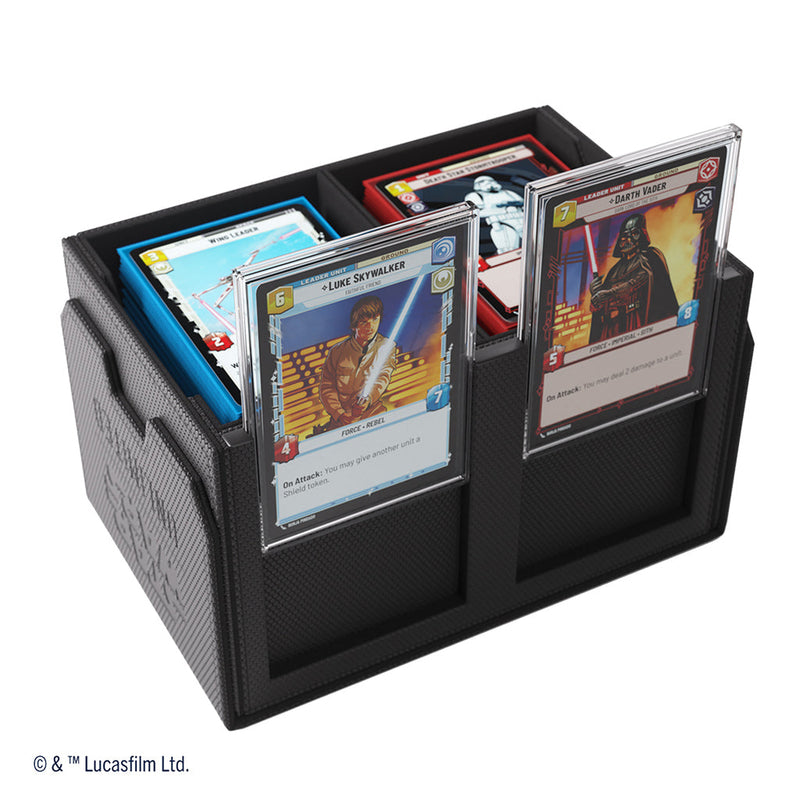 GameGenic: Star Wars Unlimited Deck Double Pod - Black