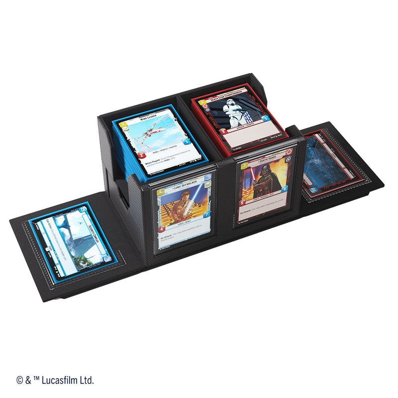 GameGenic: Star Wars Unlimited Deck Double Pod - Black