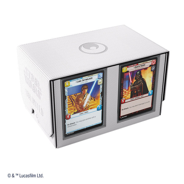 GameGenic: Star Wars Unlimited Deck Double Pod - White/Black