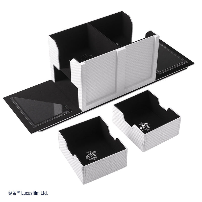GameGenic: Star Wars Unlimited Deck Double Pod - White/Black