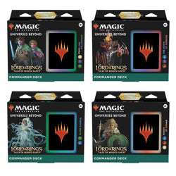 Magic: The Gathering - Lord of the Rings Tales of Middle-Earth Commander Decks (Set of 4)