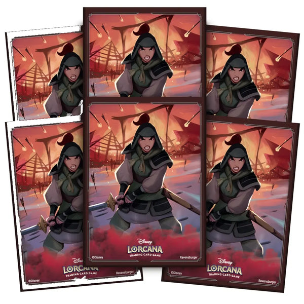 Lorcana: Rise of the Floodborn Cardsleeves Mulan