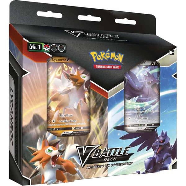 Pokémon V Battle Deck: Lycanroc vs Corviknight Bundle
