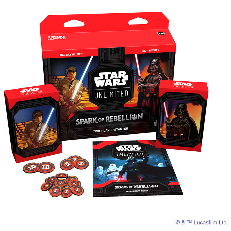 Star Wars: Unlimited - Spark of Rebellion Two Player Starter