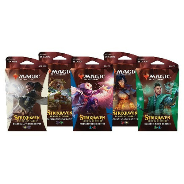 Magic: The Gathering - Strixhaven: School of Mages Theme Boosters (set of 5)